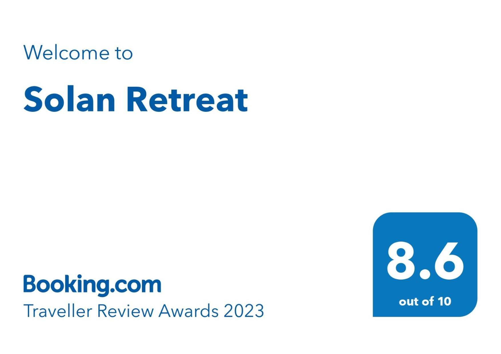 Solan Retreat Panzió Kültér fotó